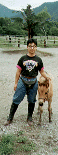 Hirota with a kiso foal